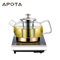Heat-resistant Teapot Borosilicate Induction Glass Pot E262E