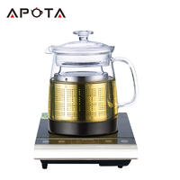 Heat-resistant Teapot Borosilicate Induction Glass Pot E165B