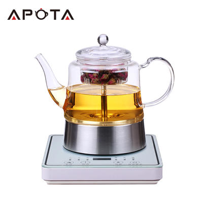 Full-automatic Tea Maker Glass Teapot Set With Glass Infuser BH-L082-A