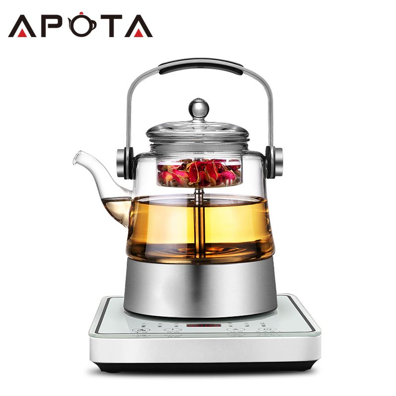 Full-automatic Tea Maker Induction Cooker Glass Teapot With Glass Infuser BH-L083-A